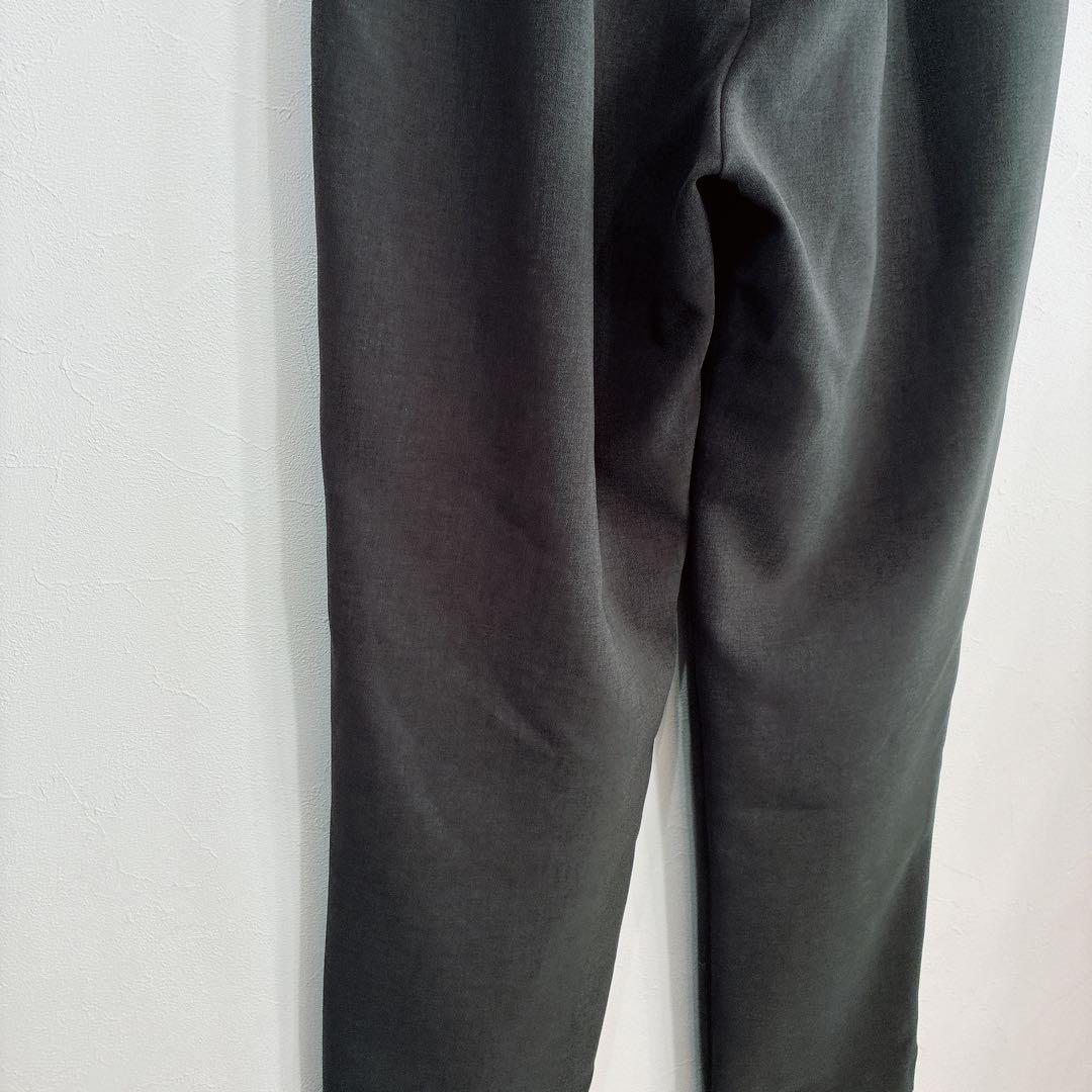 未使用 TRAVAIL MANUEL ダブルクロス 1タックストレートパンツ M