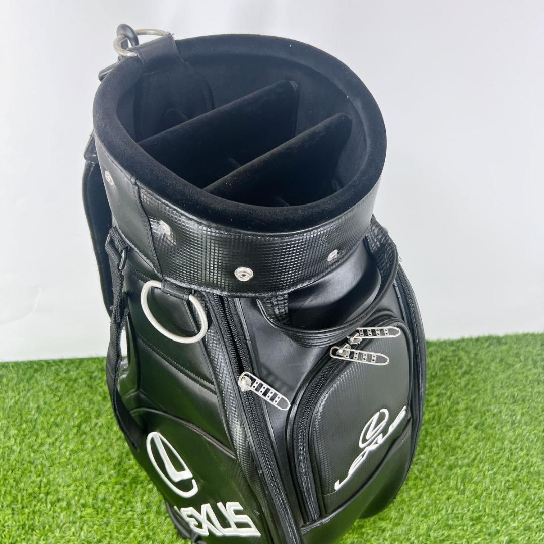 LEXUS レクサス MIZUNO ミズノ ゴルフ キャディバッグ ブラック 黒