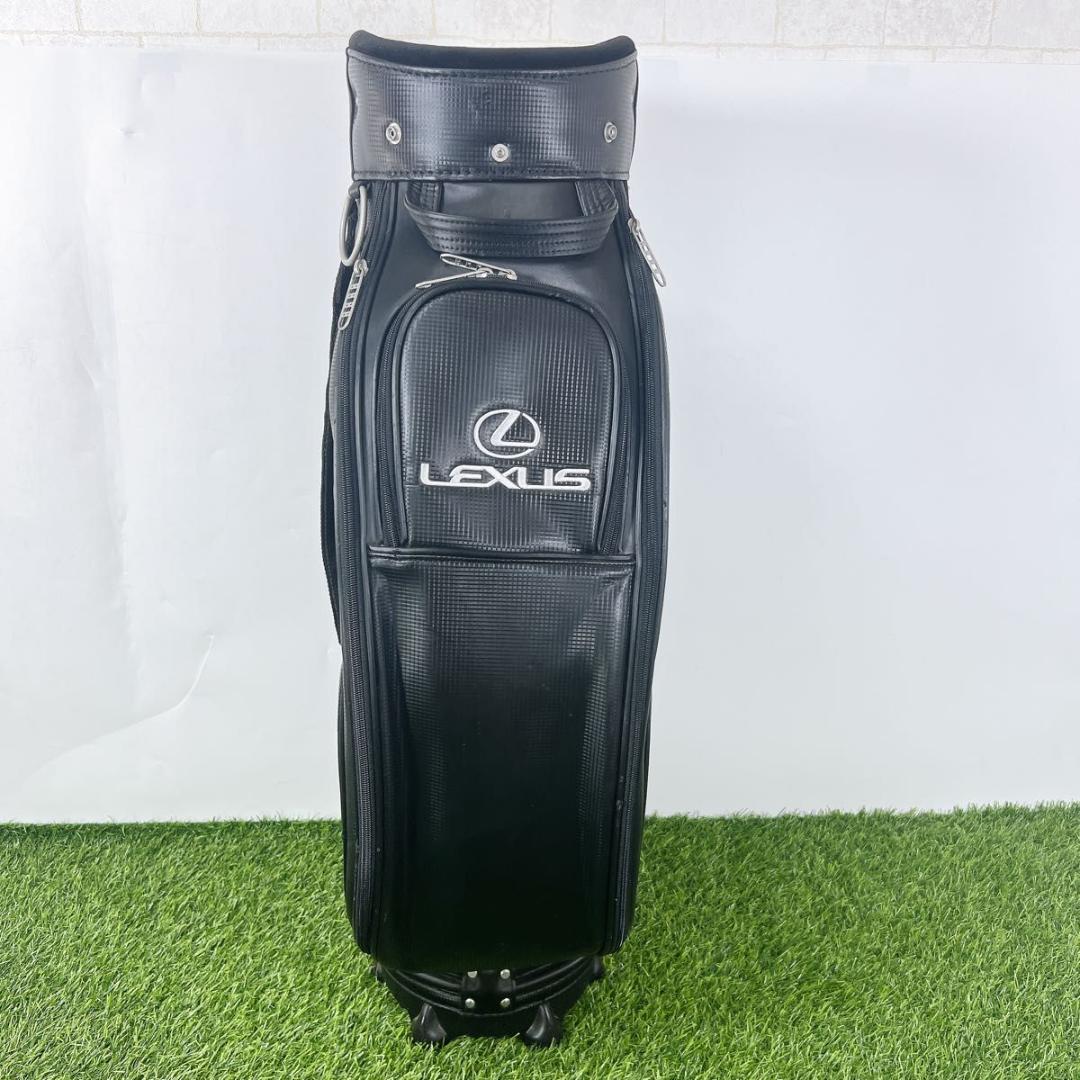 LEXUS レクサス MIZUNO ミズノ ゴルフ キャディバッグ ブラック 黒