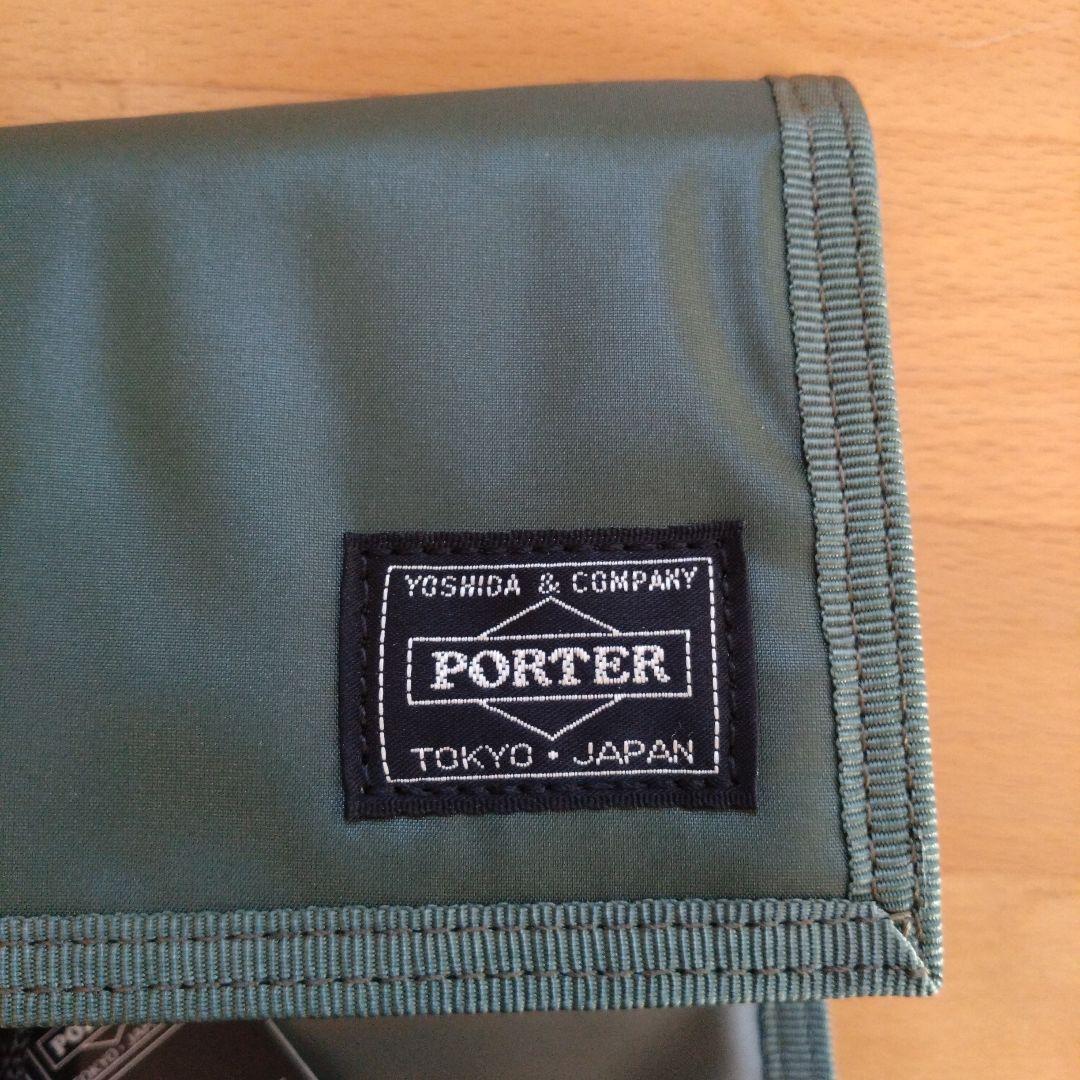 pafu【新品・未使用】PORTER カプセル カーキ 三つ折り財布