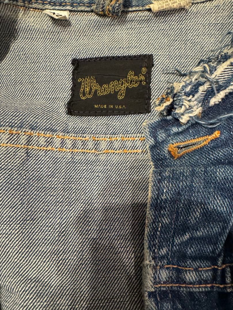 vintage ラングラー　24MJZ 42 リメイク 70s レア