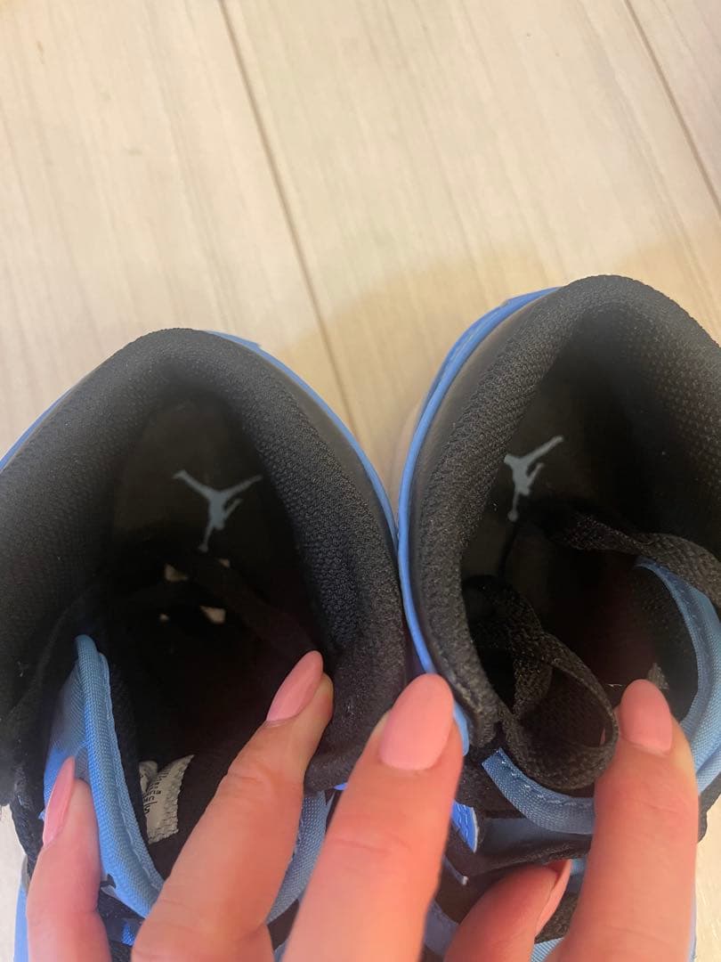 青/黒 ハイカット エアージョーダン　24cm