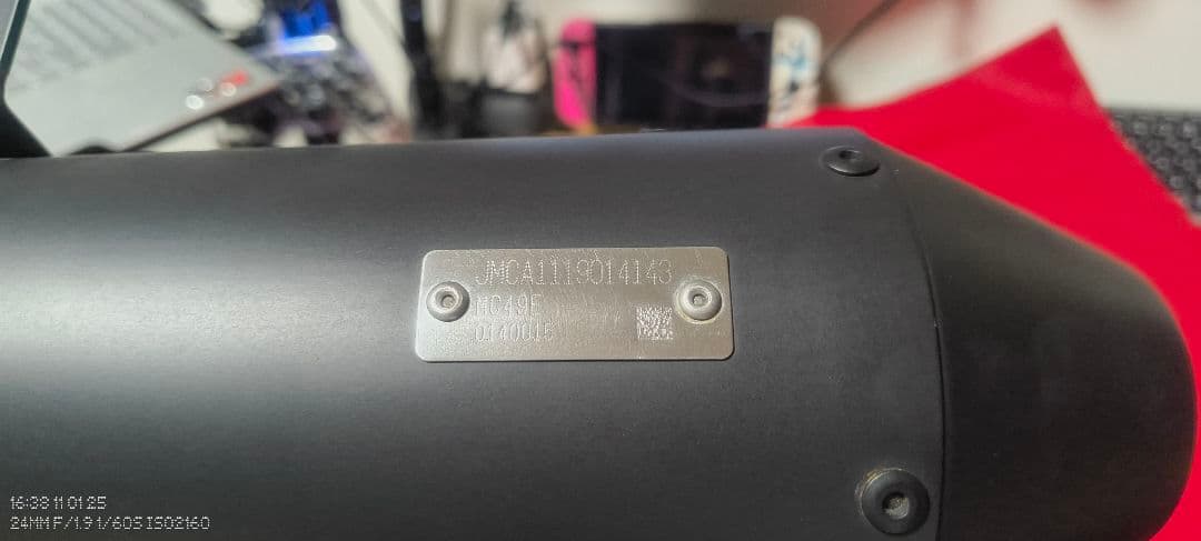 凹み無し！レブル MC49オーバーレーシング SSメガホンマフラー スリップオン