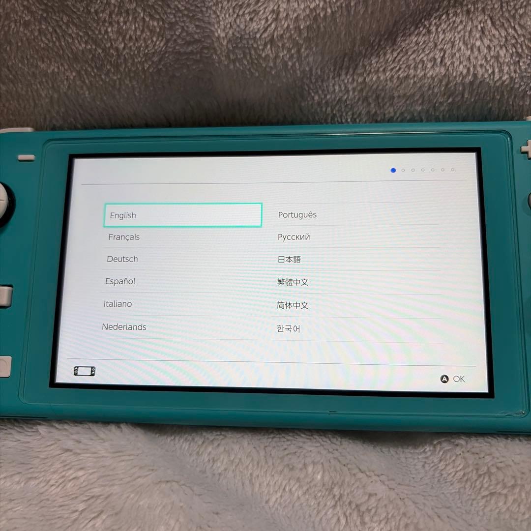 Nintendo Switch Lite ターコイズ　SDカード128GB付