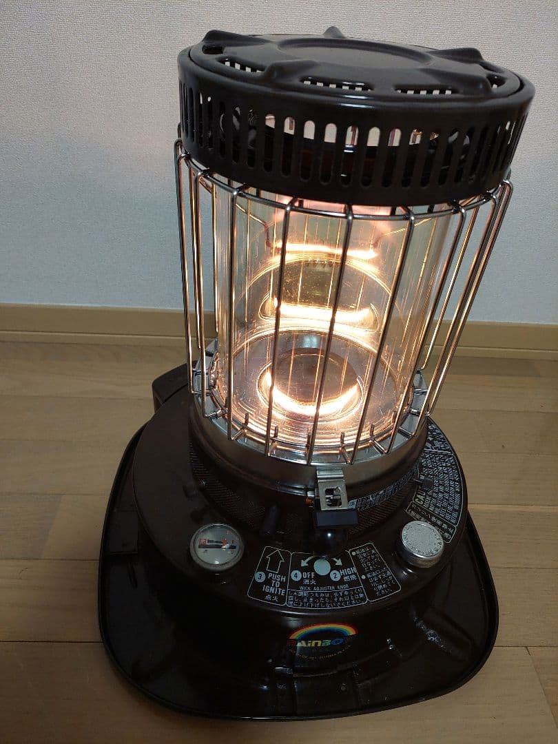 値下　トヨトミレインボーストーブ　USA　RB-2形 　芯交換済　昭和レトロ