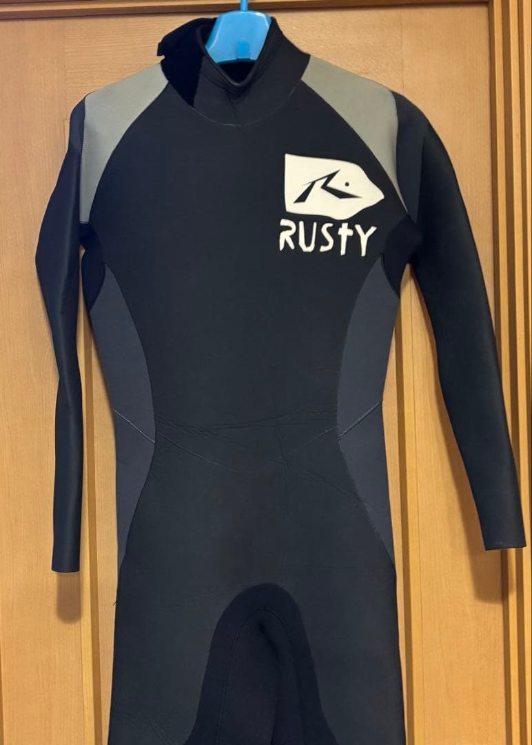 未使用品　RUSTY ウエットスーツ　セミドライ　フルスーツ　 裏起毛　Lサイズ