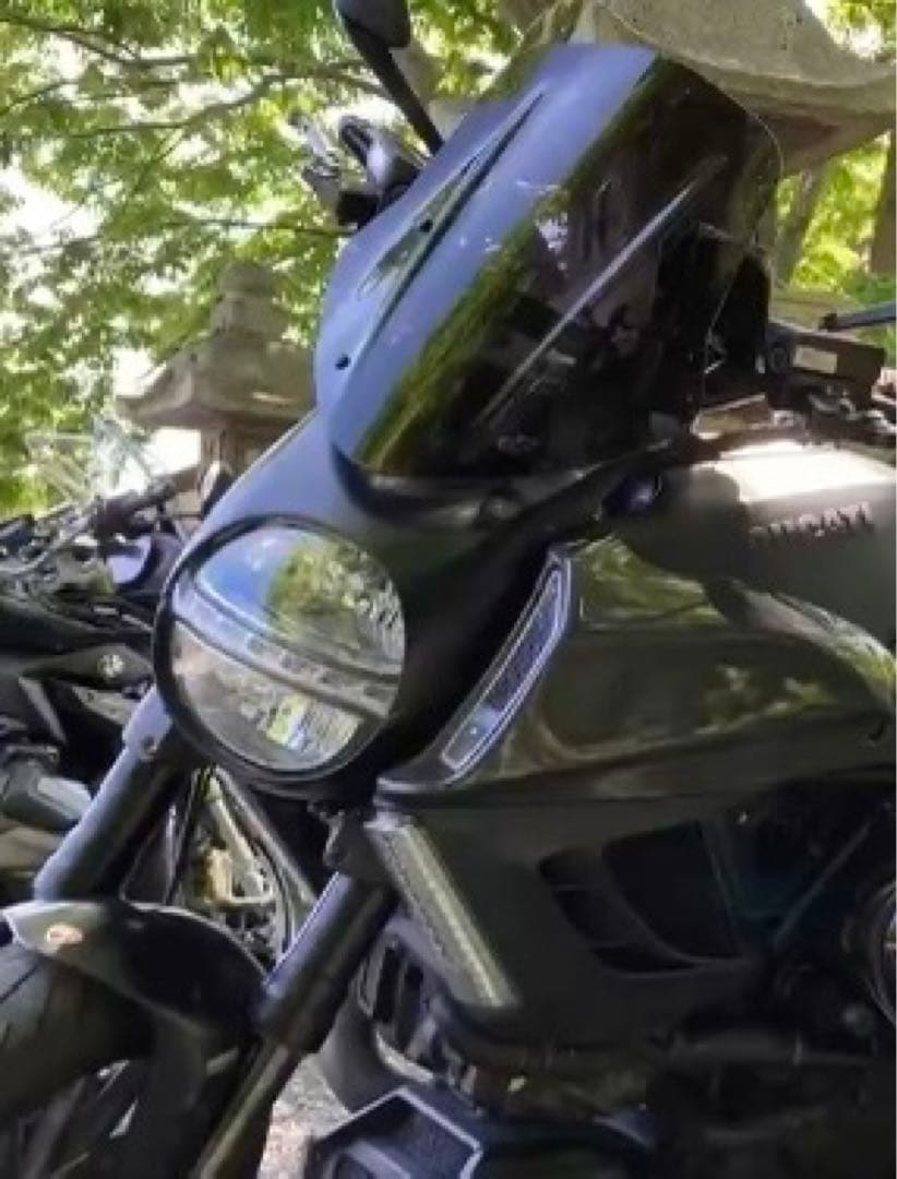 ducati diavel 1200 前期　プーチ スクリーン