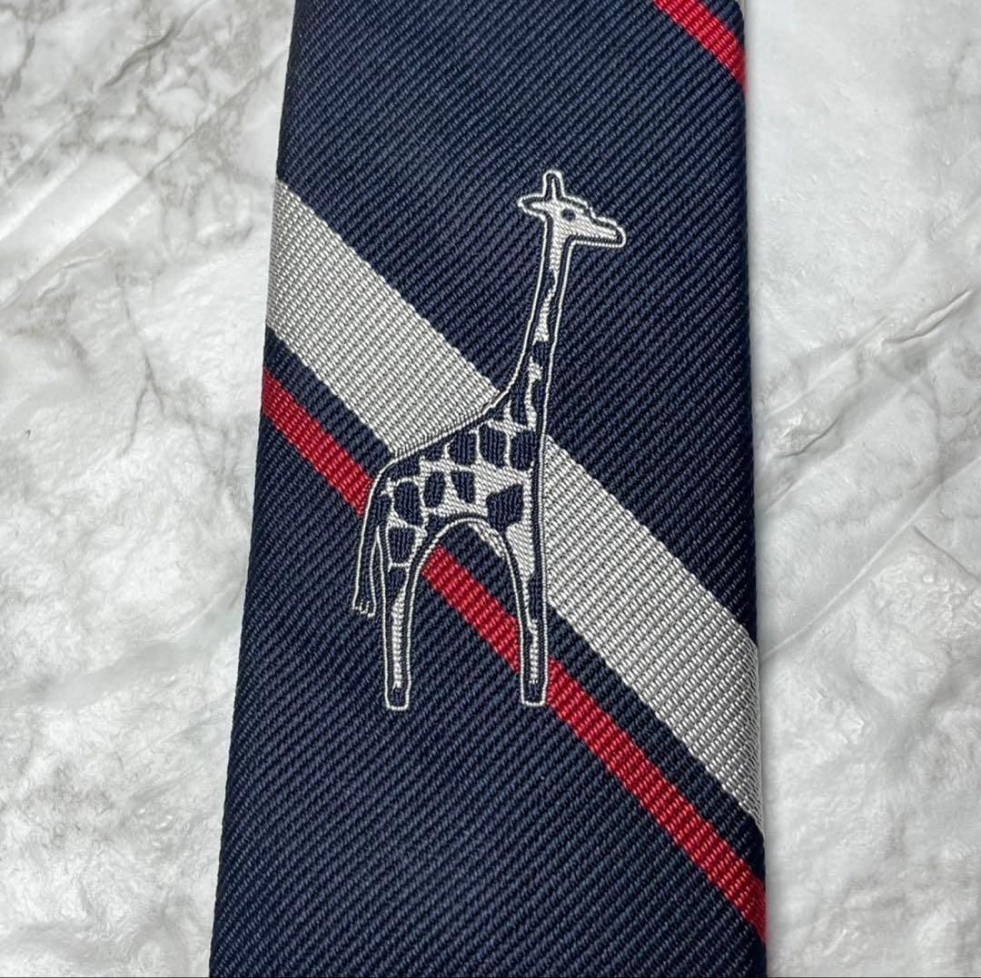 THOM BROWNE トムブラウン　ネクタイ　ストライプ　キリン　スーツ