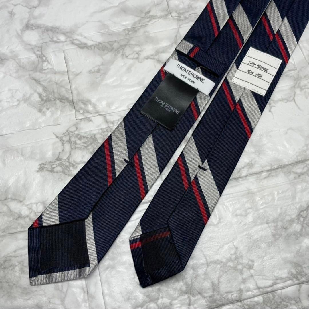 THOM BROWNE トムブラウン　ネクタイ　ストライプ　キリン　スーツ