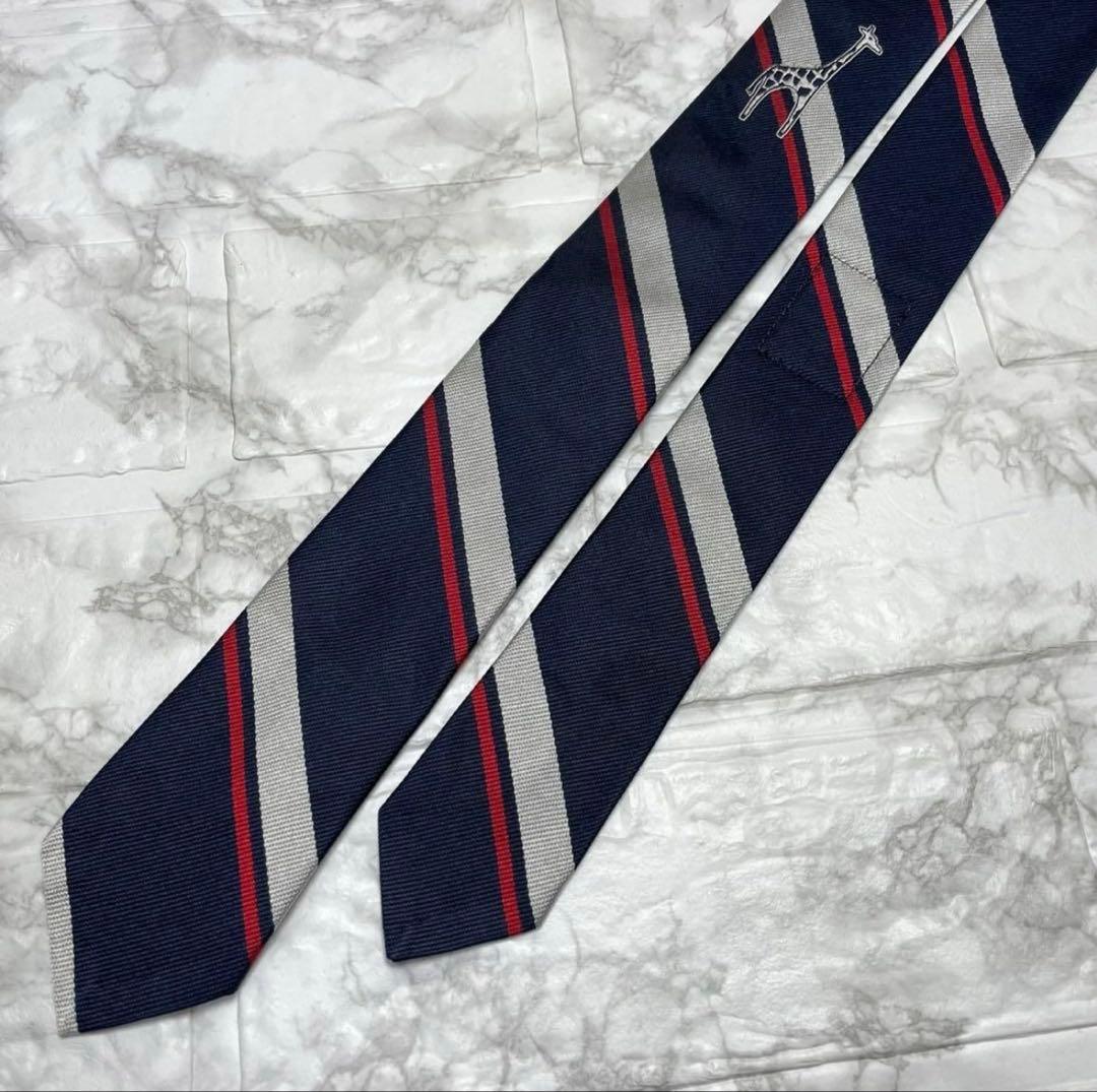 THOM BROWNE トムブラウン　ネクタイ　ストライプ　キリン　スーツ