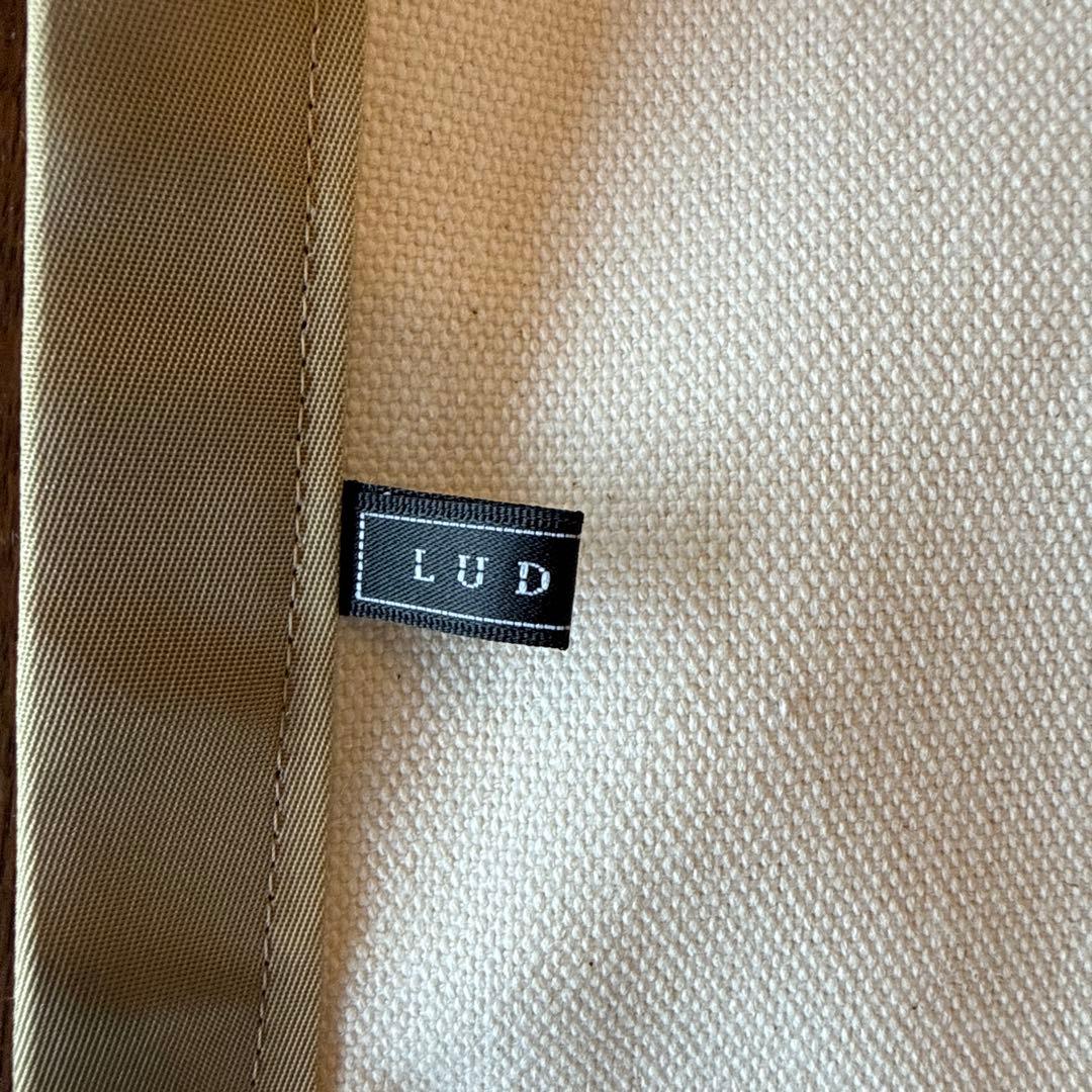 LUDLOW アイボリー ケーキモチーフ トートバッグ