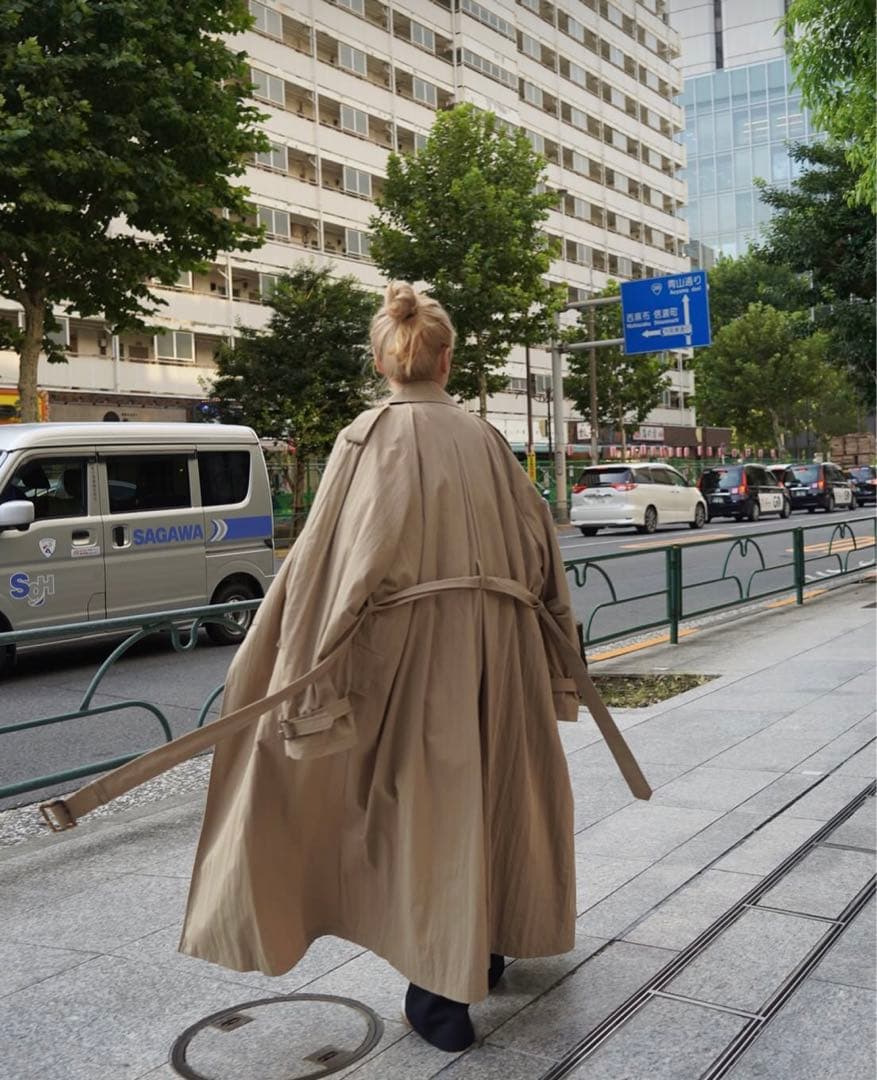 【新品】ETRE TOKYO リンクルトレンチコート