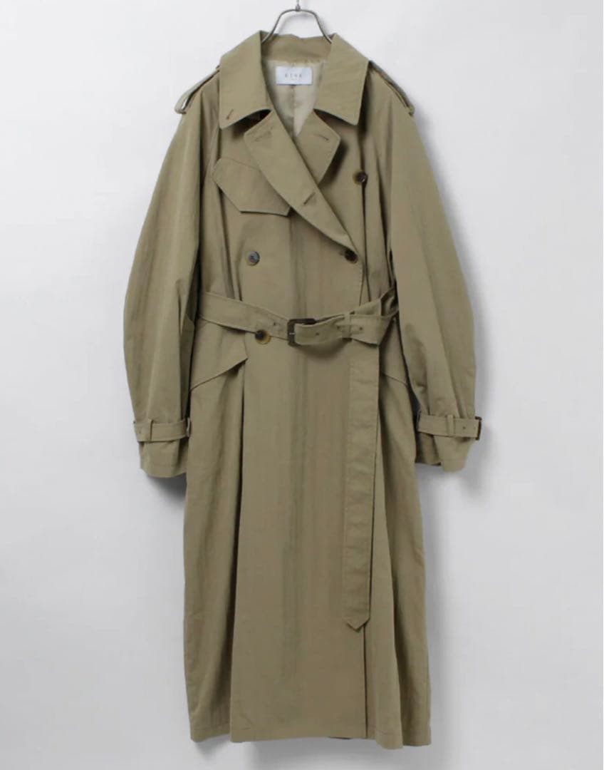 【新品】ETRE TOKYO リンクルトレンチコート