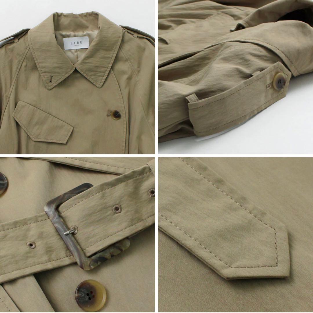 【新品】ETRE TOKYO リンクルトレンチコート