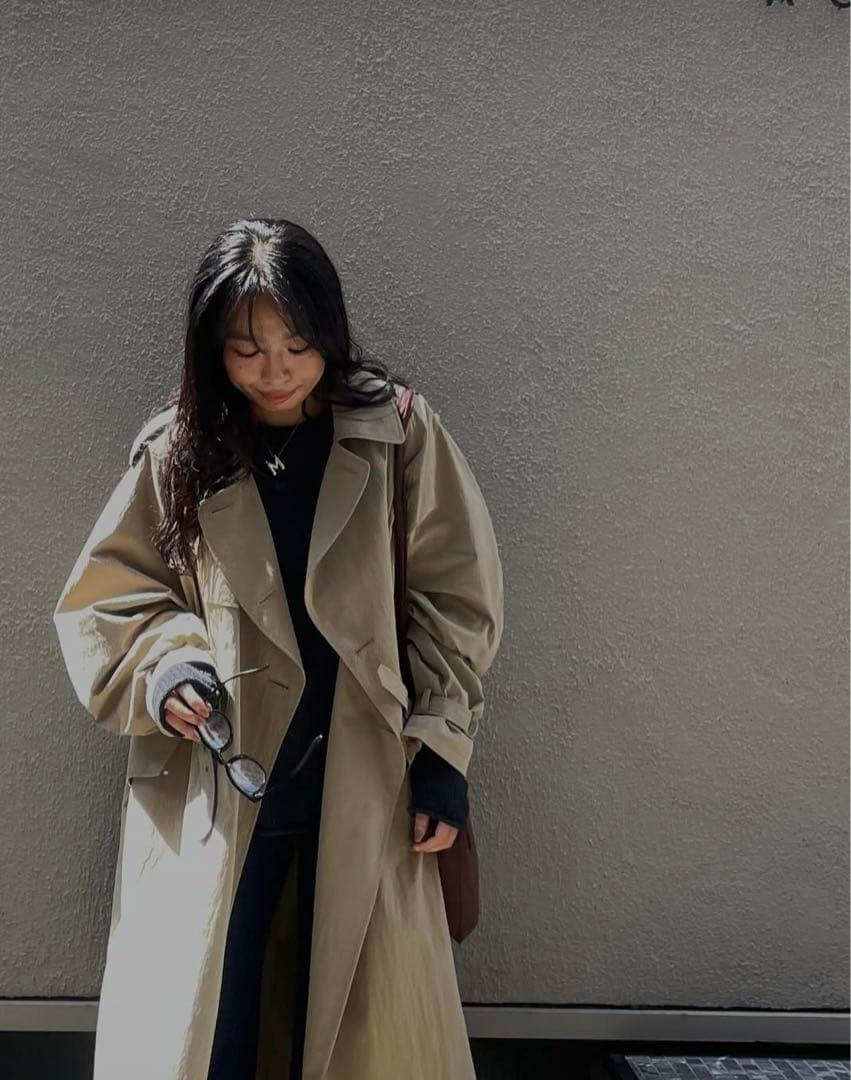 【新品】ETRE TOKYO リンクルトレンチコート