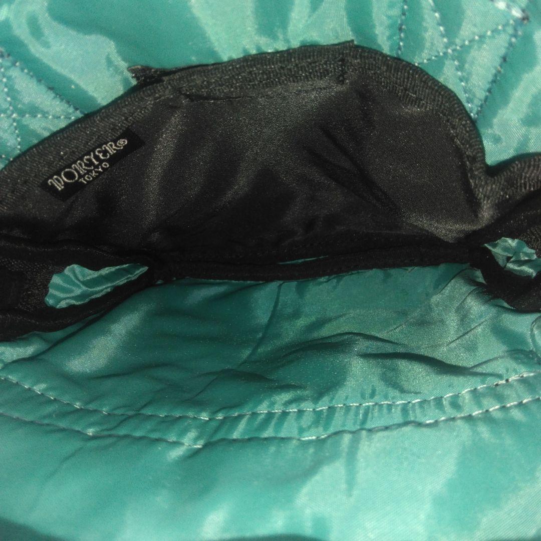 未使用品　希少　Porter × Atmos ショルダーバッグ　ドット　ブラック