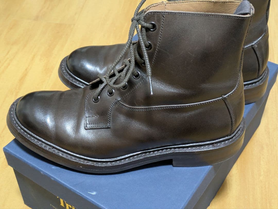 【Tricker’s】Burford レースアップブーツ UK8
