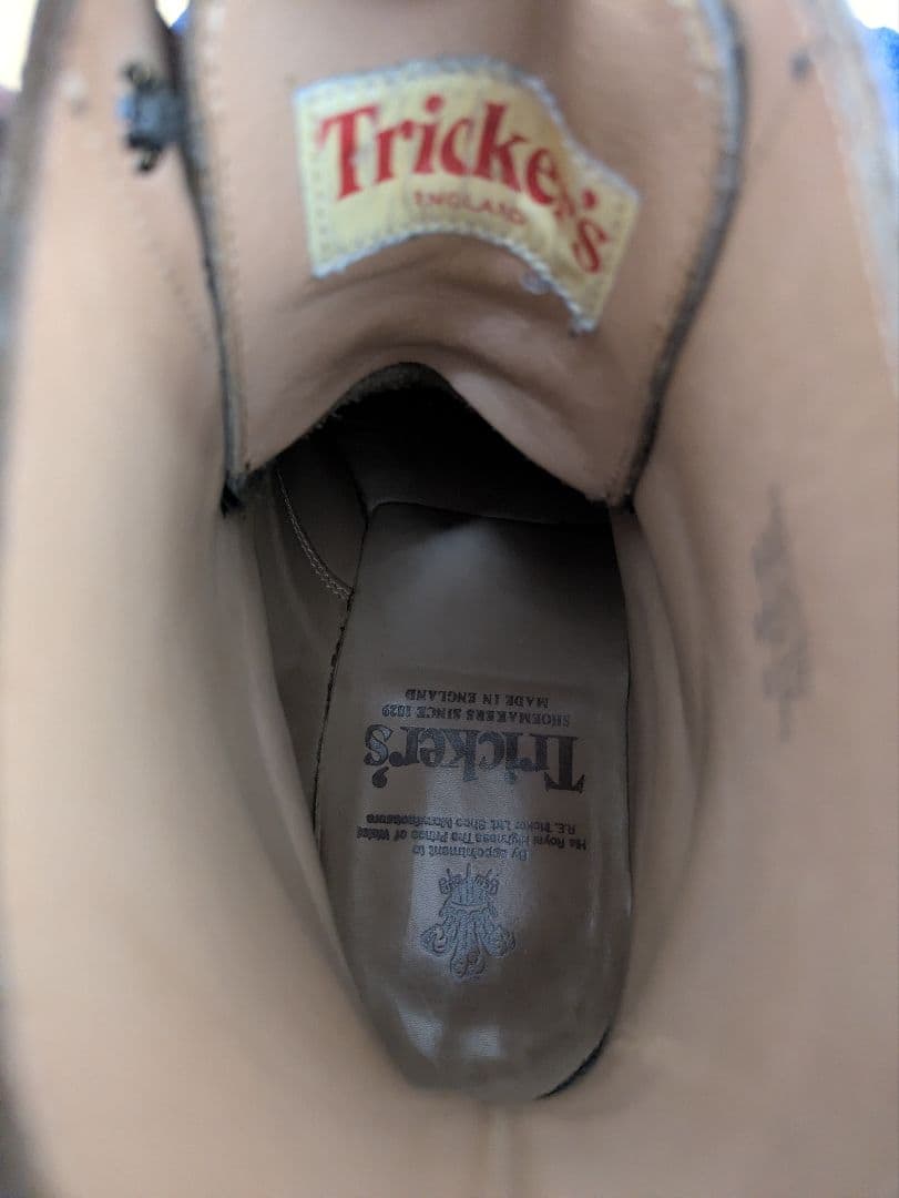 【Tricker’s】Burford レースアップブーツ UK8