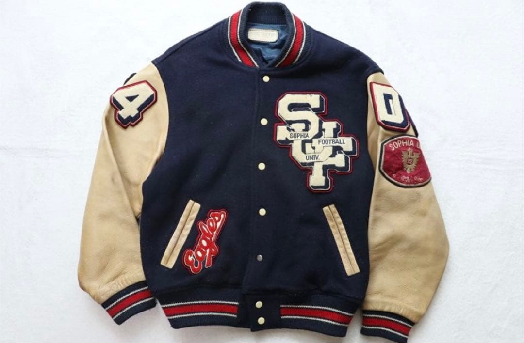 上智大学アメフト部“SOPHIA GOLDEN EAGLES“スタジャンLサイズ