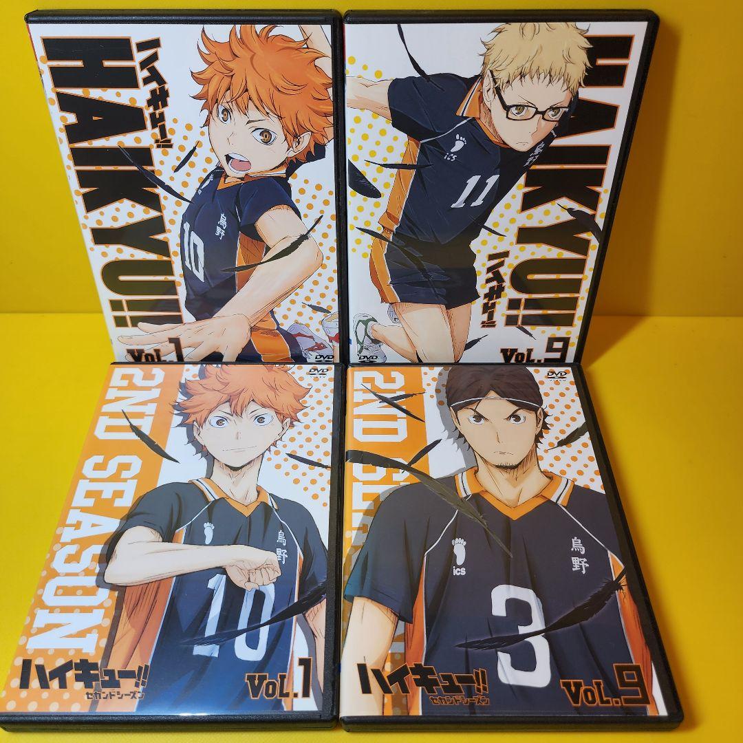 新品ケース交換済　ハイキュー!! 1期～4期+劇場版 全35巻