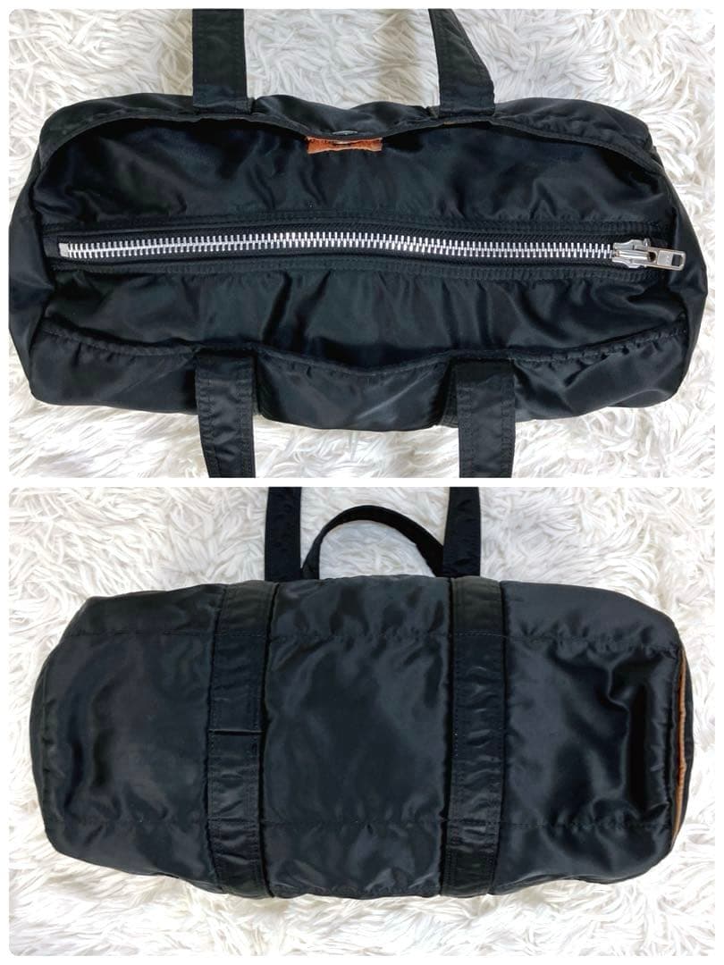 ✨美品 ポーター タンカー ボストンバッグ ミニボストン ダッフル 肩がけ 黒