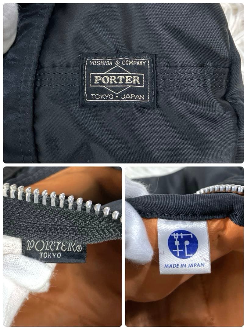 ✨美品 ポーター タンカー ボストンバッグ ミニボストン ダッフル 肩がけ 黒