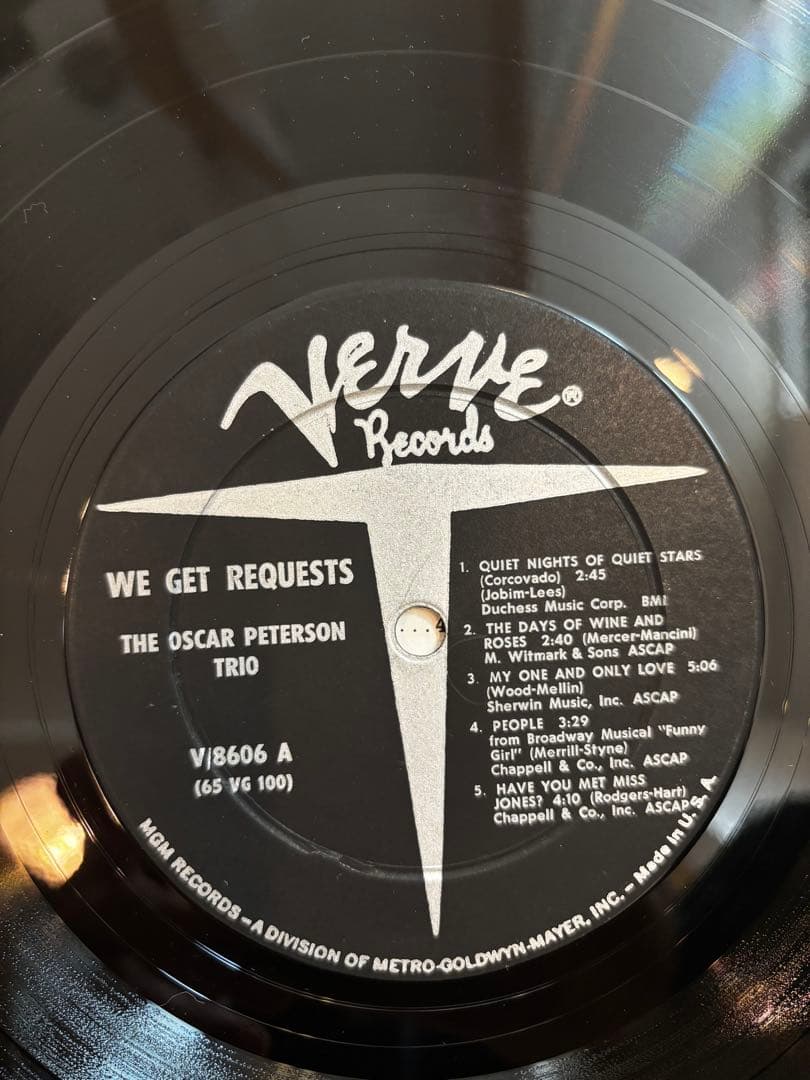 サンダーOscar Peterson ２枚セットUS盤 mono