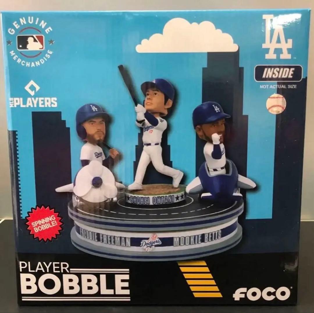 【世界124体限定】大谷翔平、フリーマン、ベッツ ミニボブルヘッド！