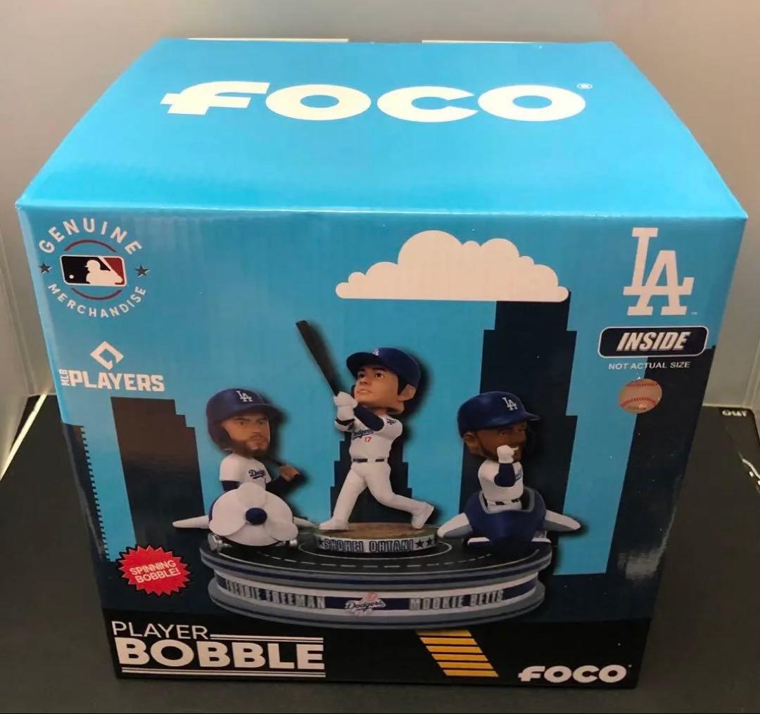 【世界124体限定】大谷翔平、フリーマン、ベッツ ミニボブルヘッド！