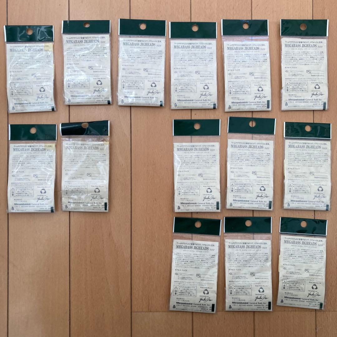 メガバス　オカシラヘッド(ジグヘッド) 14セット56本　オールド