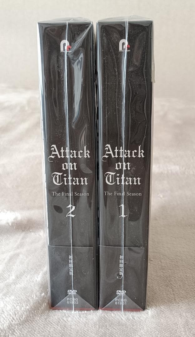 進撃の巨人 The Final Season Vol.1 & 2 DVD