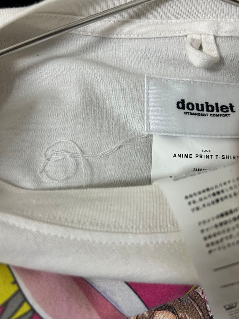 doublet アニメプリント Tシャツ Lサイズ　ANIME PRINT