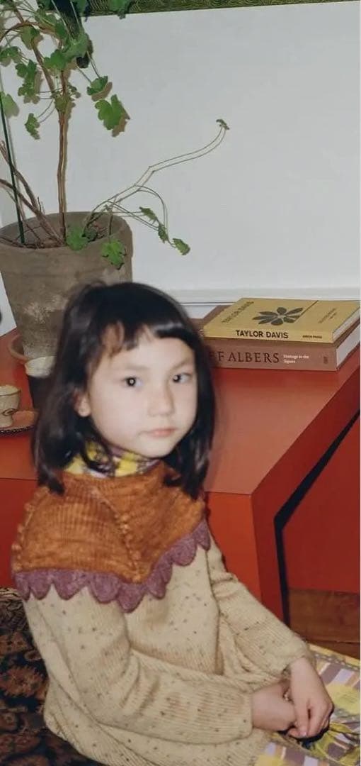 ワンピース Misha & Puff Scallop Yoke Tunic Dre 5y