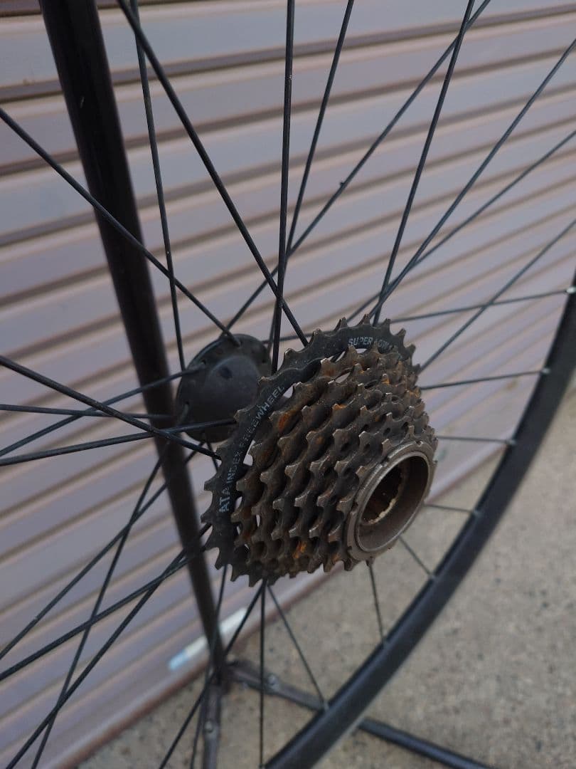 完組ホイール ディープリム カセットハブ