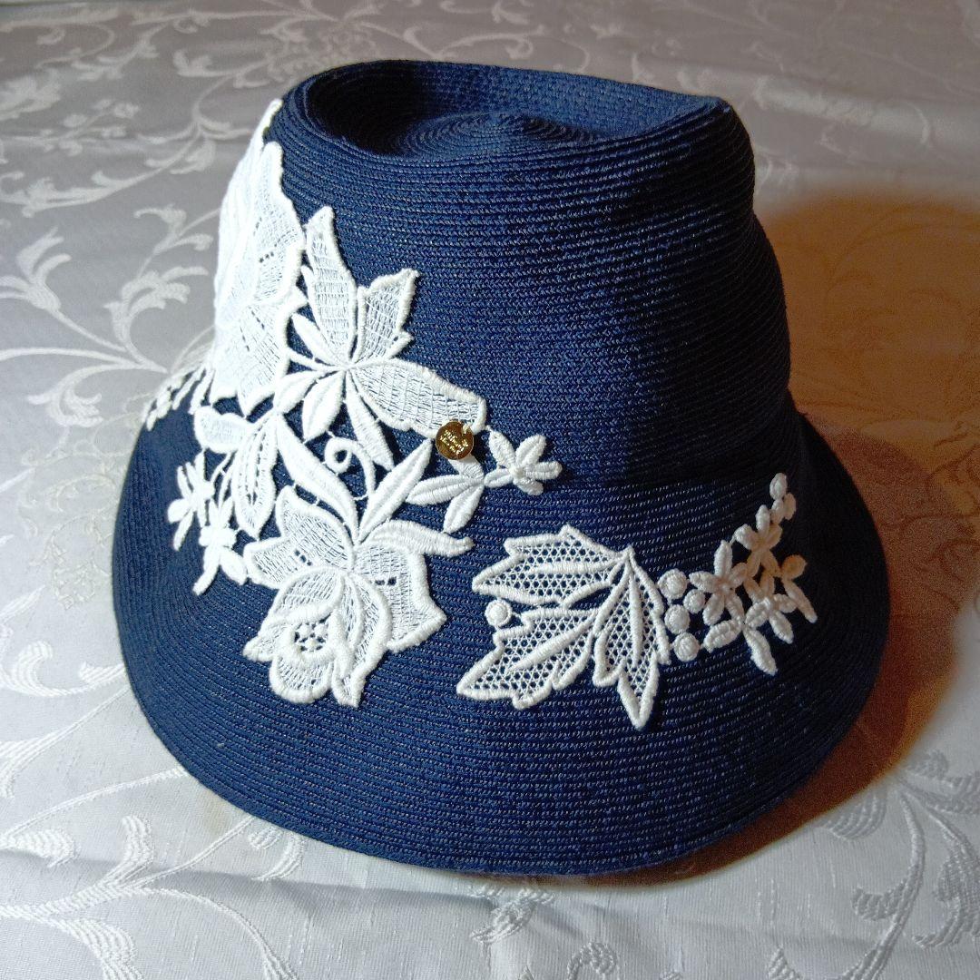 Athena New York コレクションのネイビー帽子