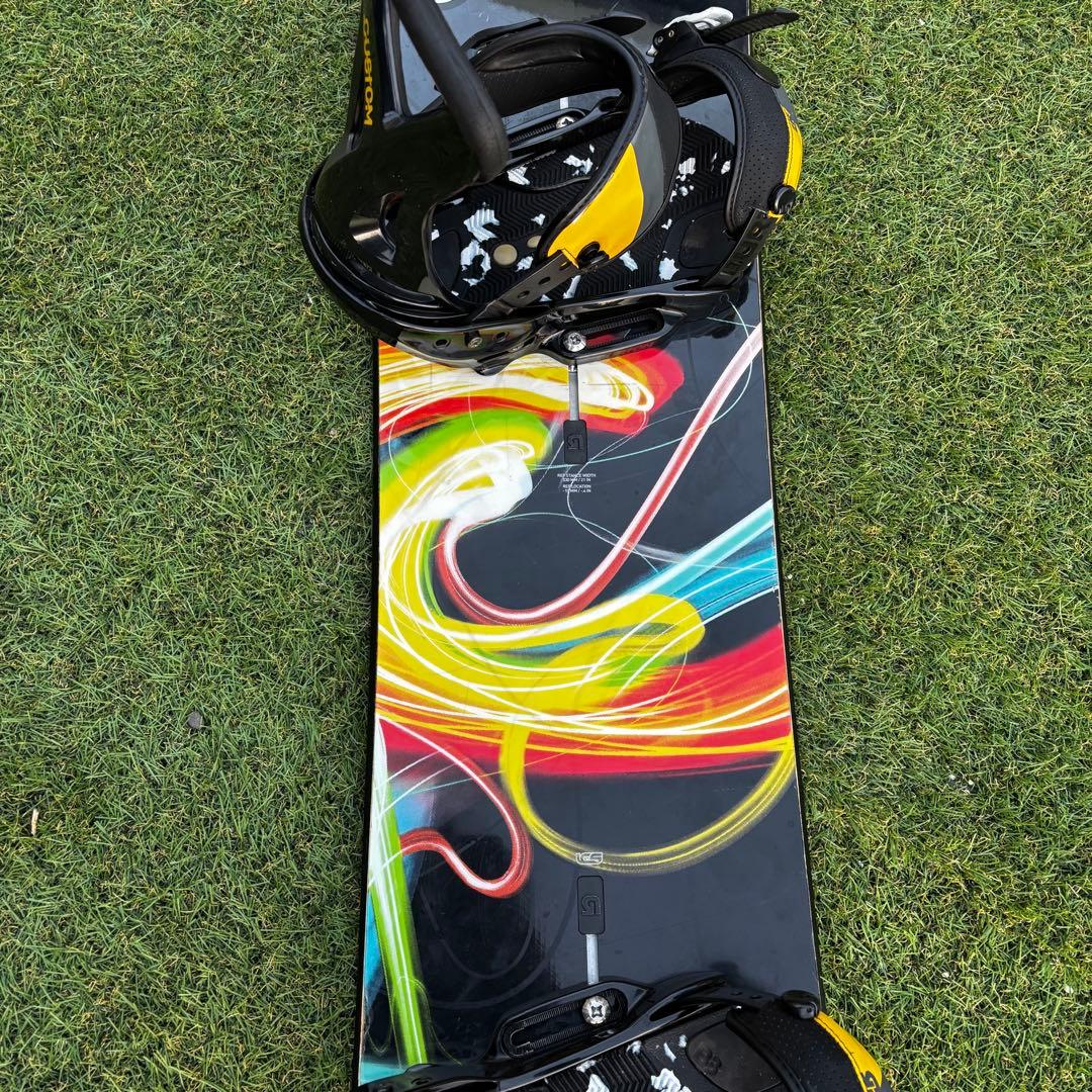 Burton Custom 154cm セット Mサイズ ビンディング