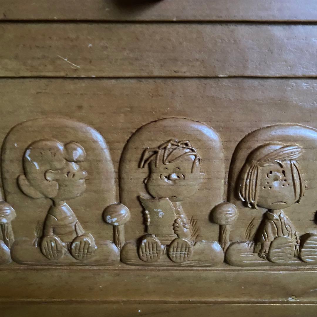 PEANUTS スヌーピー ヴィンテージ テレビボード　テレビ台　レア