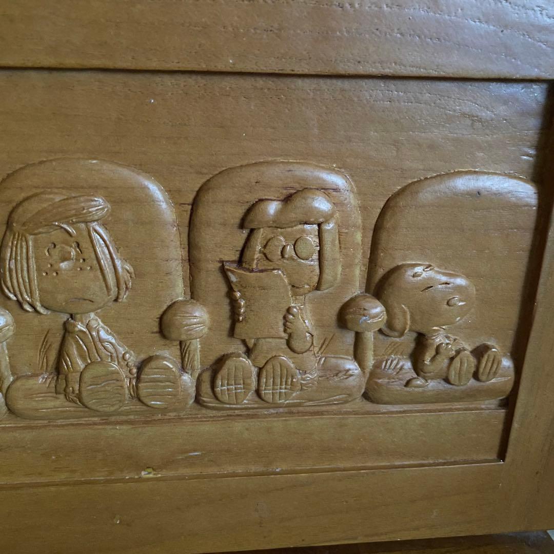 PEANUTS スヌーピー ヴィンテージ テレビボード　テレビ台　レア