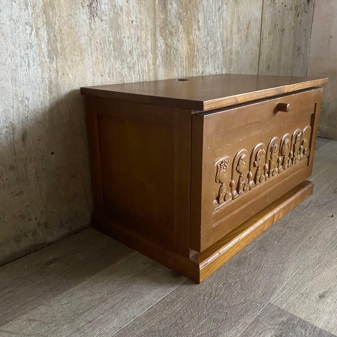 PEANUTS スヌーピー ヴィンテージ テレビボード　テレビ台　レア