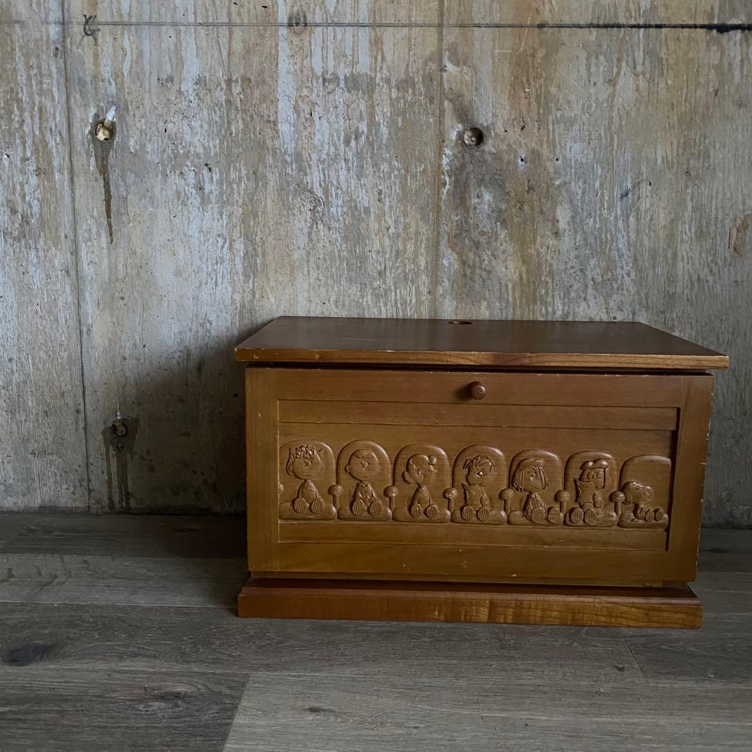 PEANUTS スヌーピー ヴィンテージ テレビボード　テレビ台　レア