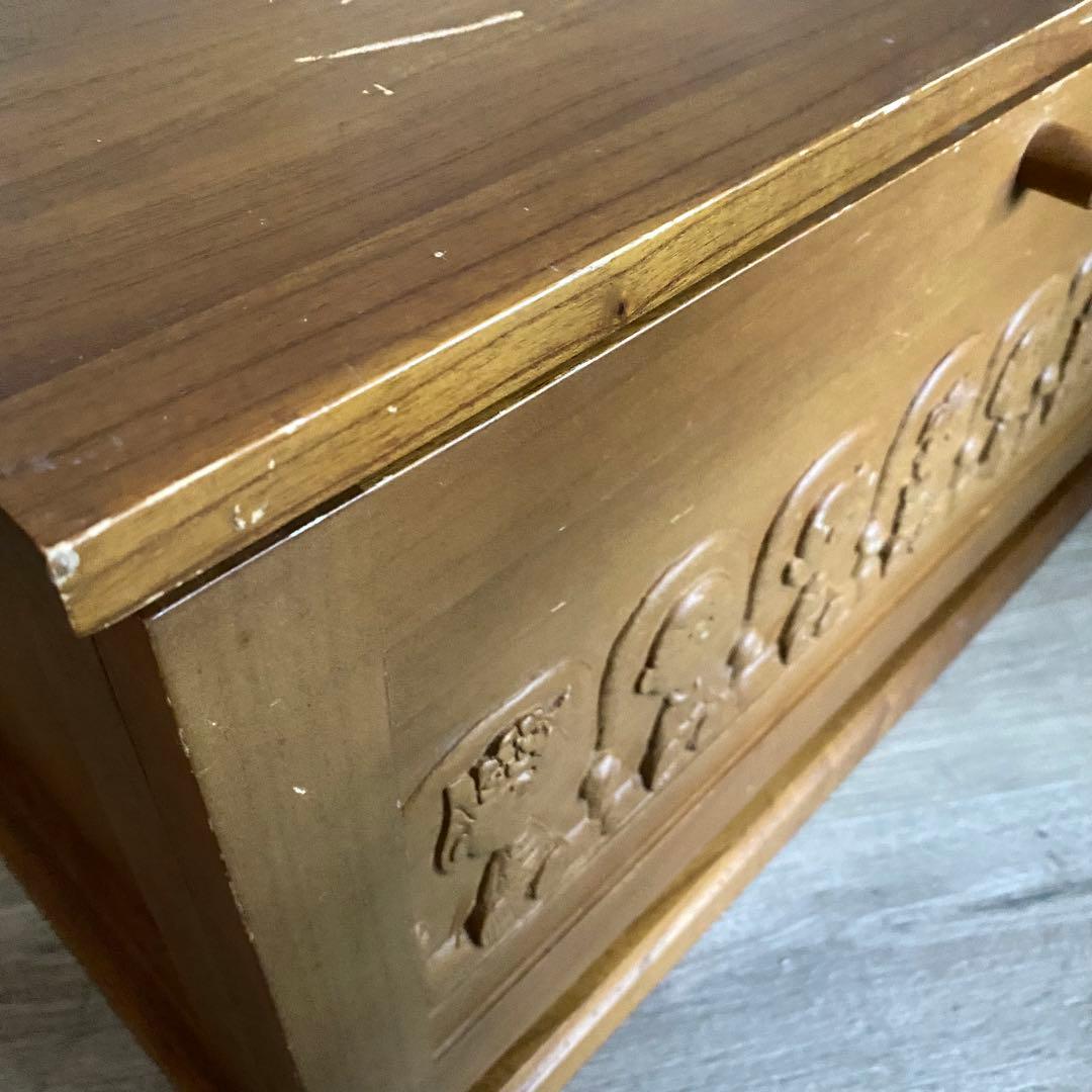 PEANUTS スヌーピー ヴィンテージ テレビボード　テレビ台　レア