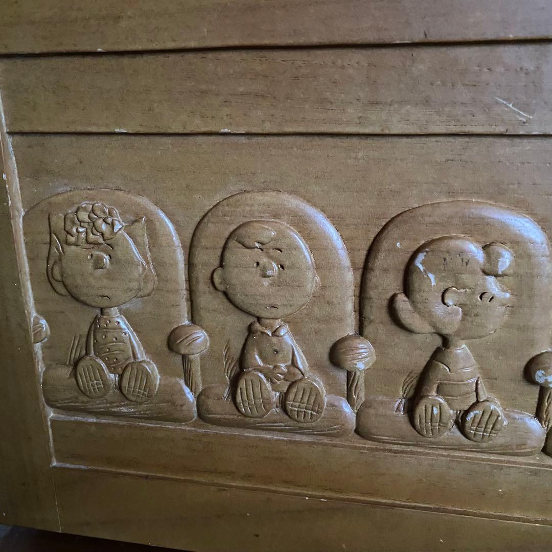 PEANUTS スヌーピー ヴィンテージ テレビボード　テレビ台　レア