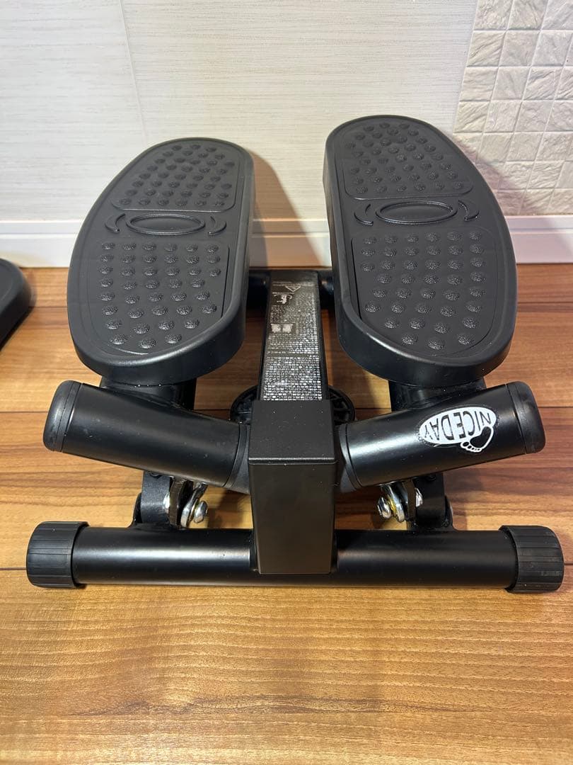 ナイスデイ NICEDAY ステッパー 専用ハンドル台付き 健康ステッパー　黒