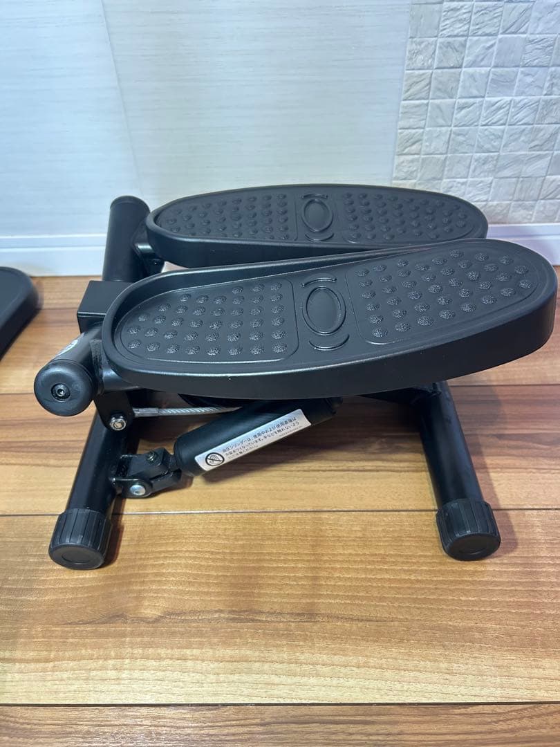 ナイスデイ NICEDAY ステッパー 専用ハンドル台付き 健康ステッパー　黒