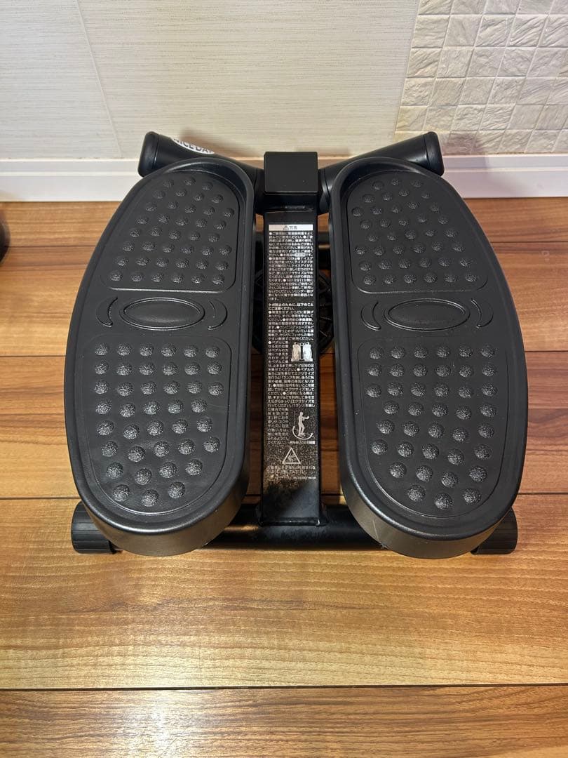 ナイスデイ NICEDAY ステッパー 専用ハンドル台付き 健康ステッパー　黒