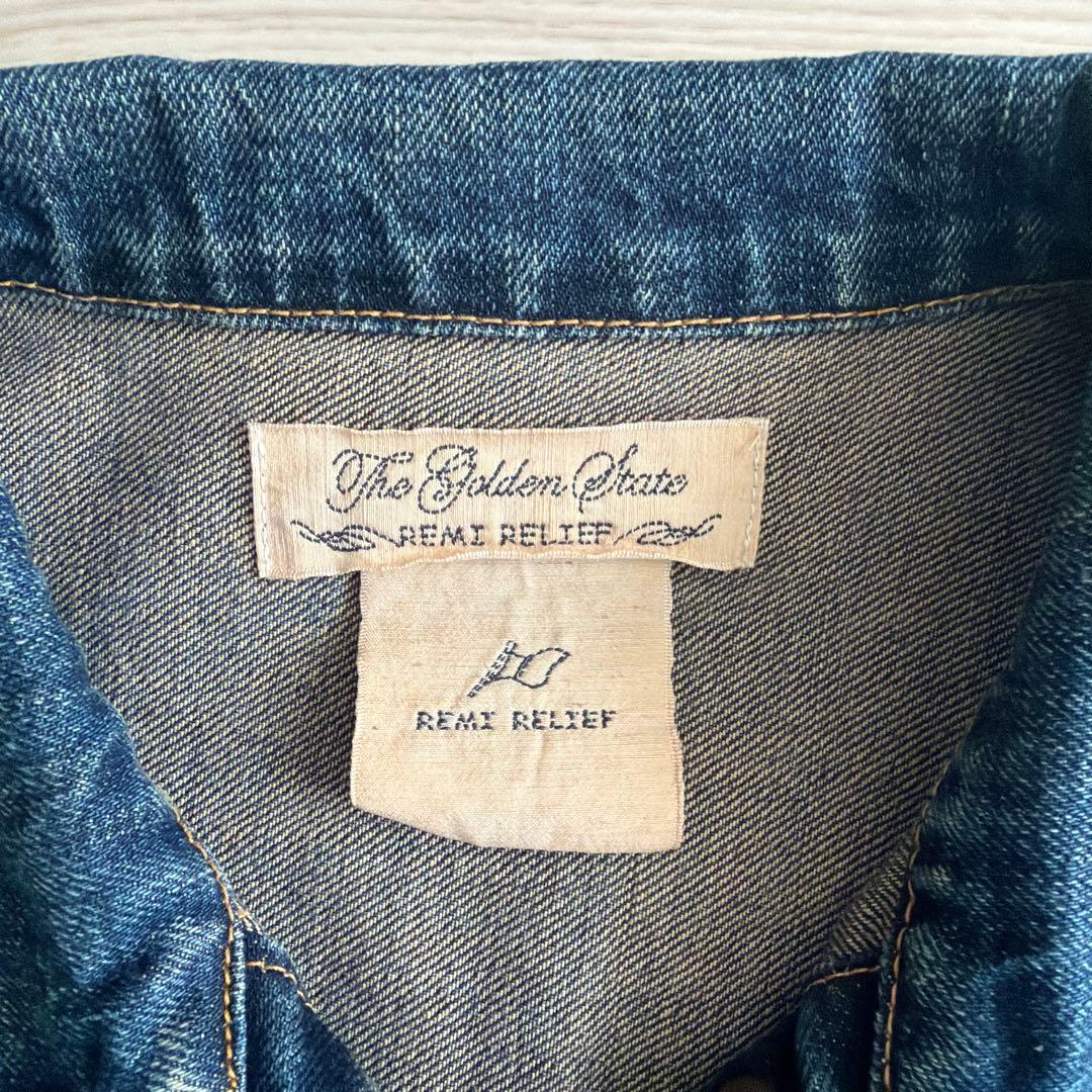 REMI RELIEF レミレリーフ　The Golden State Gジャン