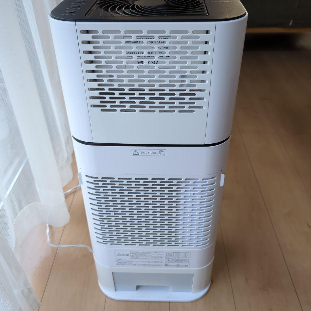 サーキュレーター 衣類乾燥除湿機 アイリスオーヤマ IJD-150-W　取説付き