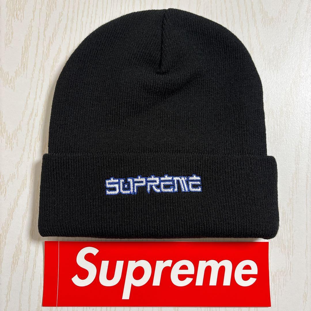 Supreme シュプリーム demon ニット帽　ビーニー ブラック　黒