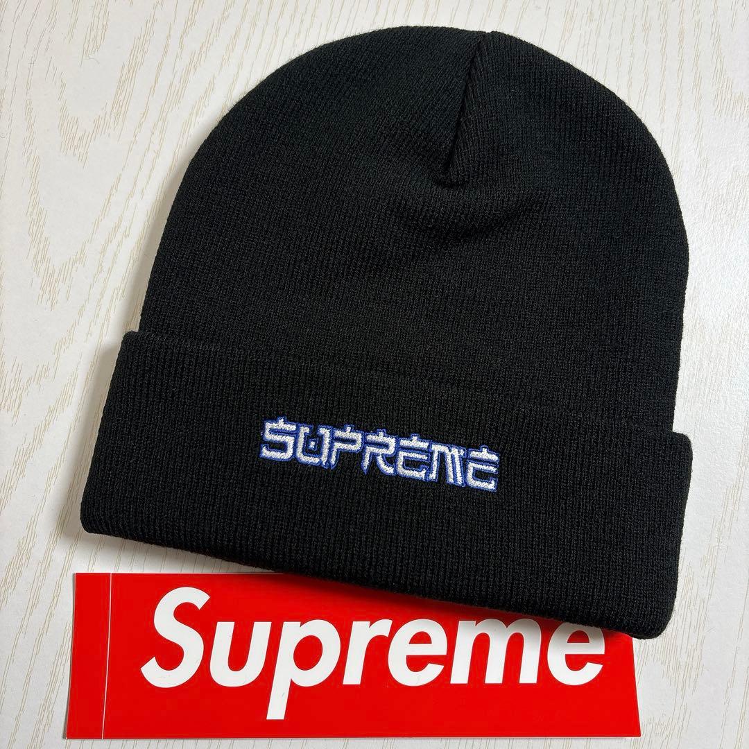Supreme シュプリーム demon ニット帽　ビーニー ブラック　黒