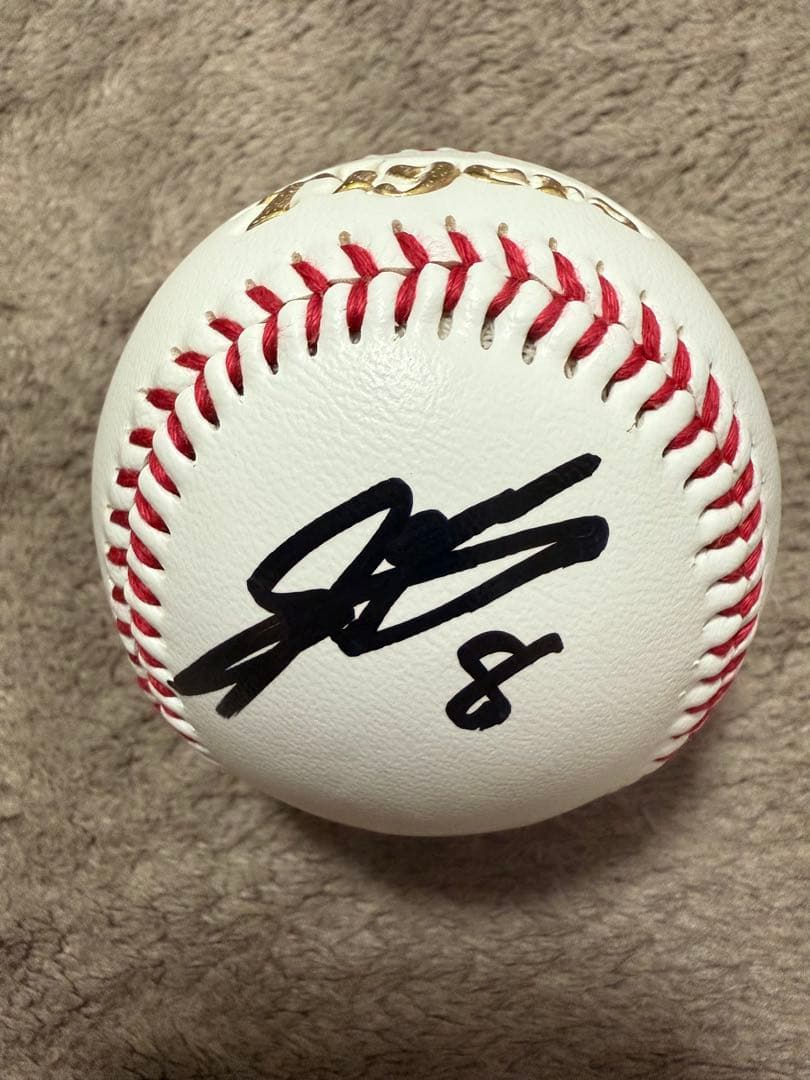 阪神タイガース 佐藤輝明選手 直筆サインボール